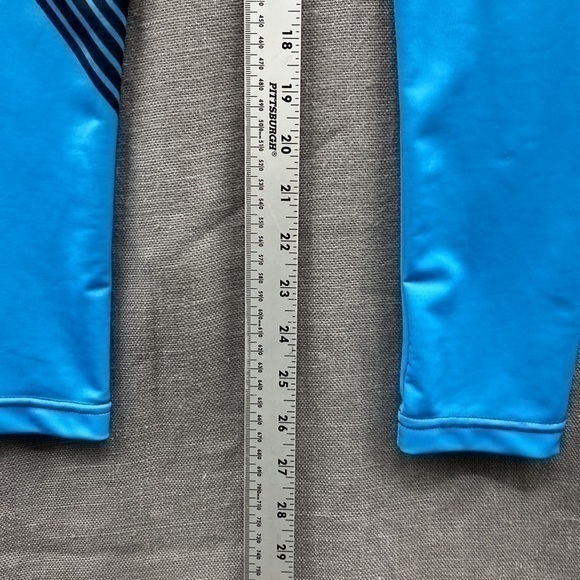 Fox Racing Leggings Blue Black Neon Green Women’s Size Small - Picture 11 of 16